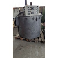 Fixed electrical melting and holding furnace WESTOFEN, 350 kg, 36 kW, for aluminium